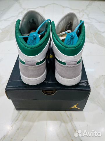 Air Jordan 1 Mid Pine Grey оригинал