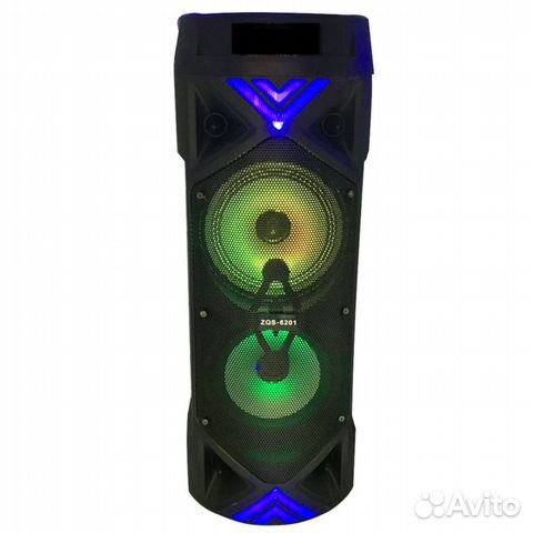 Портативная Колонка караоке ZQS - 6201