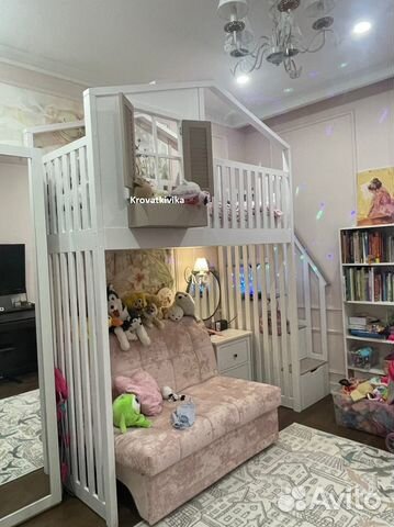 Кровать чердак