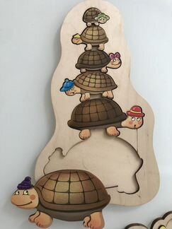 Деревянные пазлы игрушки