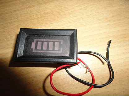 Индикатор напряжения для сборок литевых батарей 4S