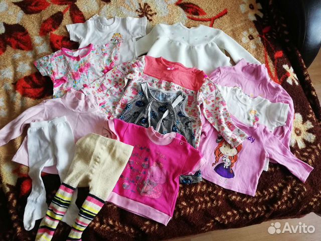 Вещи для девочки от 0 до 1 года
