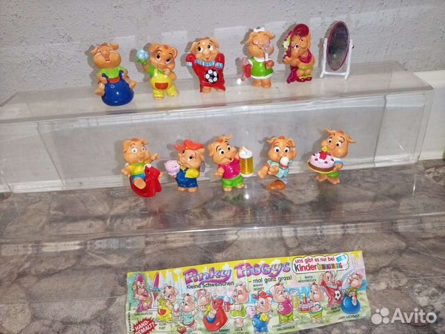 Серии Киндер сюрпризы