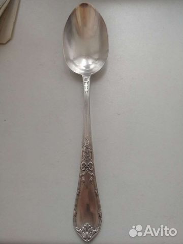 Столовая серебряная ложка 84 пробы, Николай Павлов