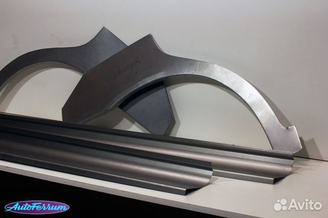Hyundai Elantra XD ремкомплект порогов и арок