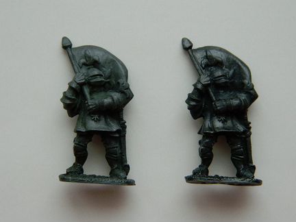 Металлические солдатики Комплект Только черные