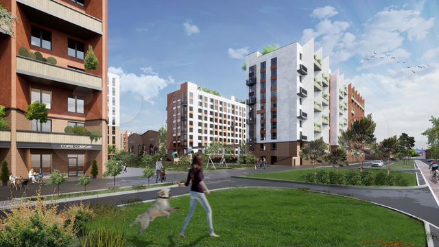 2-к. квартира, 61,1 м², 9/9 эт.
