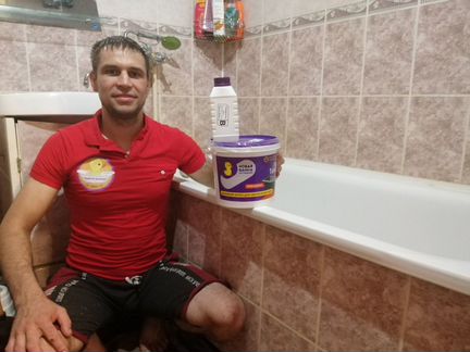 Реставрация ванн жидким акрилом