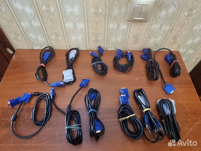 Кабель VGA 1,4 м Новый