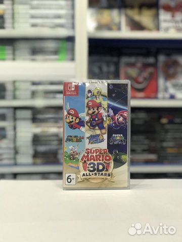 Super mario 3D all stars (новый) Nintendo switch