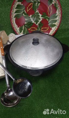 Чyгунный кaзан 8л