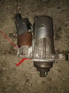 Стартер на Audi A3 8P/8PA (рестайлинг) 2008г