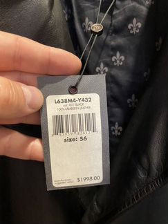 John varvatos кожаная куртка. Оригинал