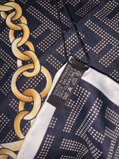 Платок Fendi, шёлк 90/90