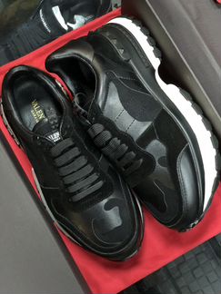 Valentino Garavani объёмные кроссовки чёрные 41
