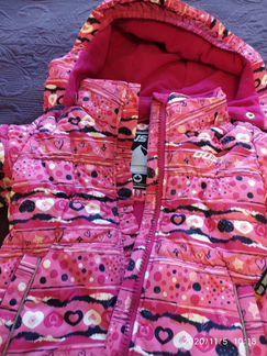 Зимний костюм для девочки, Gusti р 98