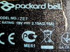 Packard bell ze7 объявление продам
