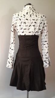 Юбка с корсетом (р. XXS-XS)