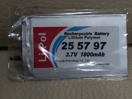 LiPol аккумулятор 3,7V с защитой 865068 3000mAh