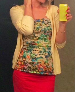 Топы цветные яркие