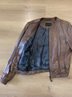 Куртка из натуральной кожи Massimo Dutti
