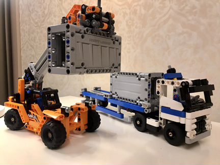 Lego лего 42062 контейнерный терминал