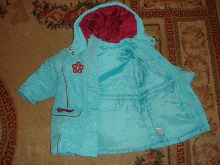 Куртка весна и осень размер 24м(86-92) на 2-3года