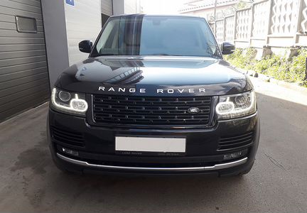 Решетка Autobiography Range Rover Voque IV черная