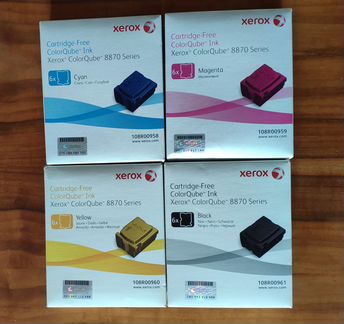 Твердочернильные брикеты для Xerox ColorQube