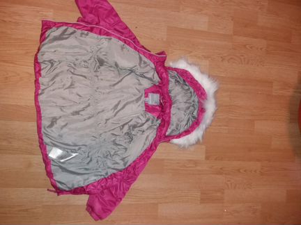 Зима/демисезон на девочку штаны куртки шапки 116-1