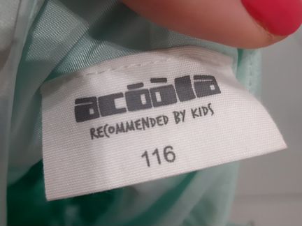 Платье р-р 116 acoola длинное