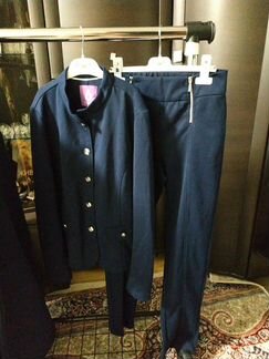 Брючный школьный костюм