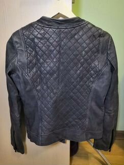 Куртка кожаная Massimo dutti