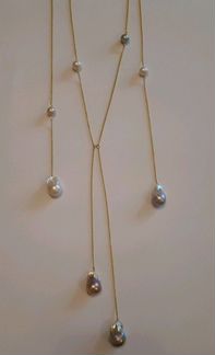 Цепочка с жемчугом