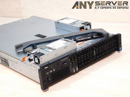 Сервер Dell R730 2*Xeon E5-2697v3 64Gb H730
