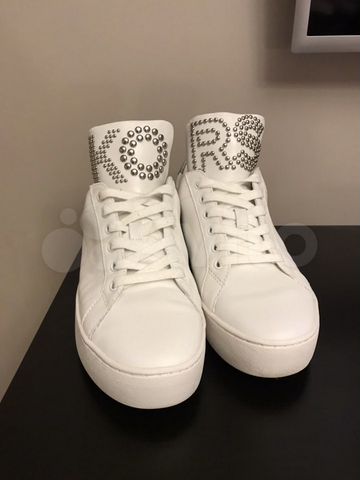 mindy studded leather sneaker