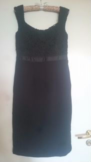 Вечернее черное платье, 44 rus