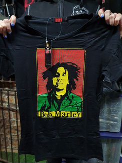 Футболка женская Боб Марлей