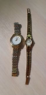 Часы женские Casio и Чайка