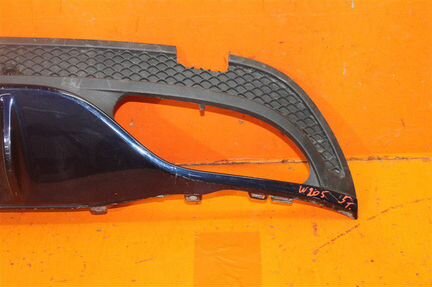 Юбка бампера задняя Mercedes C-Class W205