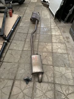Глушитель VW T6 2.0 TDI Long