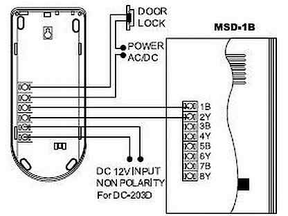 Kocom dp 203ha схема подключения к вызывной панели