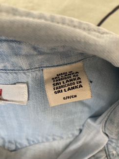 Платье-рубашка levis (s)