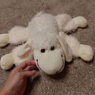 Мягкая игрушка овечка с карманами