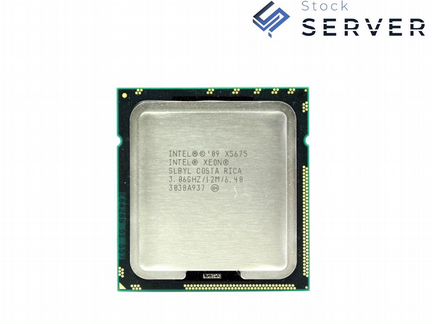 Процессор Intel Xeon X5675 (6 ядер, 3.06GHz)