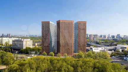 2-к апартаменты, 52.5 м², 21/28 эт.