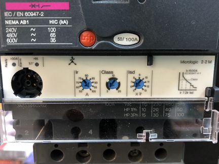 Автоматический выключатель SE Compact NSX 100H