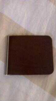 Мужской кожаный зажим для денег