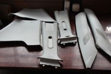 Шкода фабия 2 накладки верхних стоек