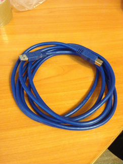 Кабель для принтера сканерusb 3.0, 3 метра, новый